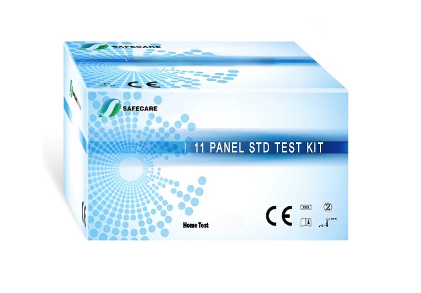 Comprehensive 11-Panel STD/STI Test Cassette